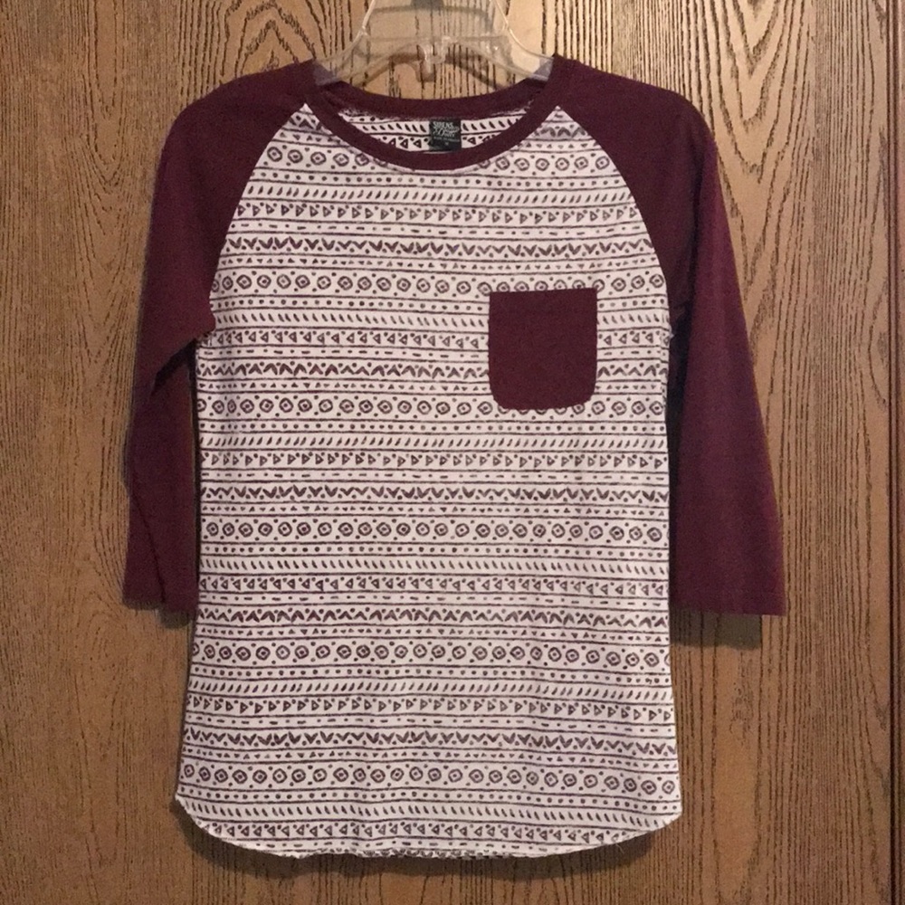 Cute tribal baseball tee!